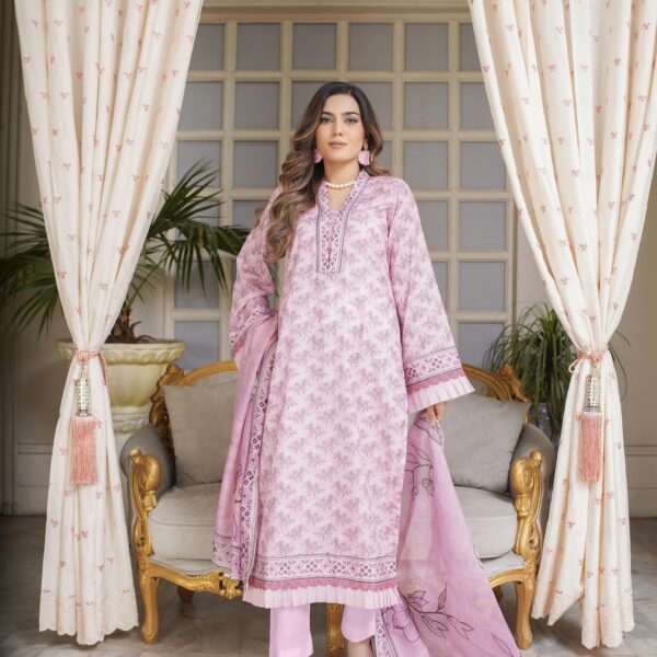 Manizay Dream Premium Digital Print Lawn With Premium Lino Karta Dupatta M-05