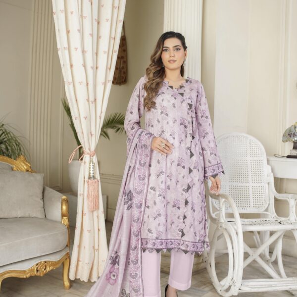 Manizay Dream Premium Digital Print Lawn With Premium Lino Karta Dupatta M-09