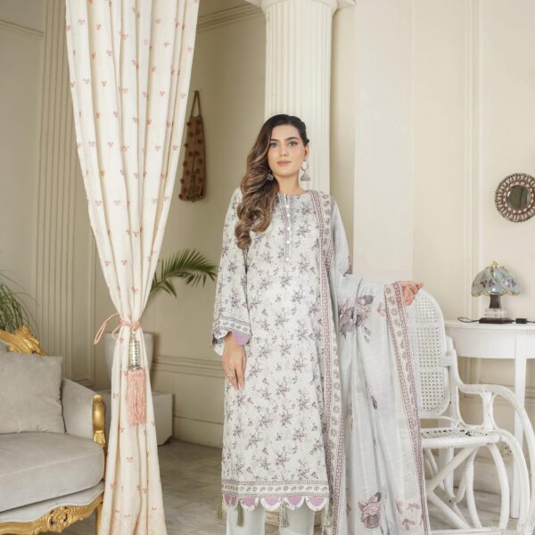 Manizay Dream Premium Digital Print Lawn With Premium Lino Karta Dupatta M-02