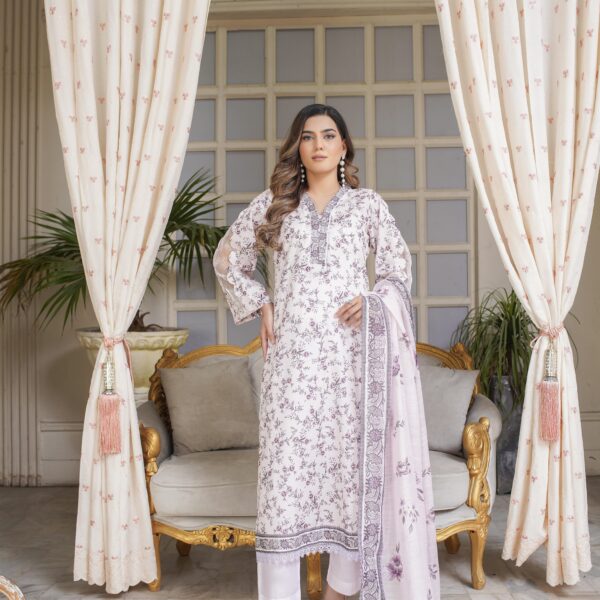 Manizay Dream Premium Digital Print Lawn With Premium Lino Karta Dupatta M-03