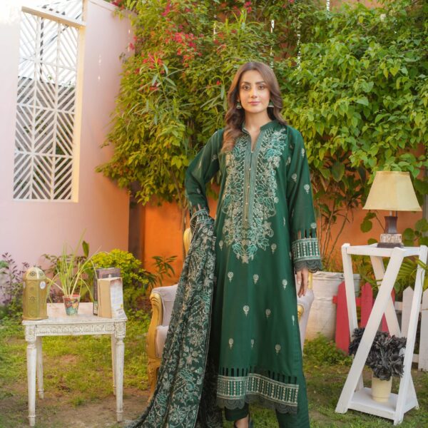 Manizay Dastaan-e-Nisa Premium Embroidered Lawn With Heavy Embroidered Dupatta 10 Article in 1 box
