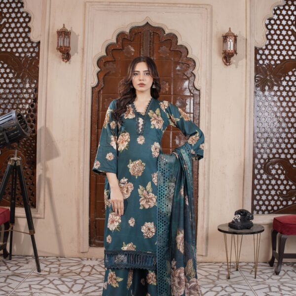Manizay Rooh Naaz Premium Digital Print Bana Dora Lawn With Digital Print Embroidered Fancy Dupatta 10 Articles in One Box
