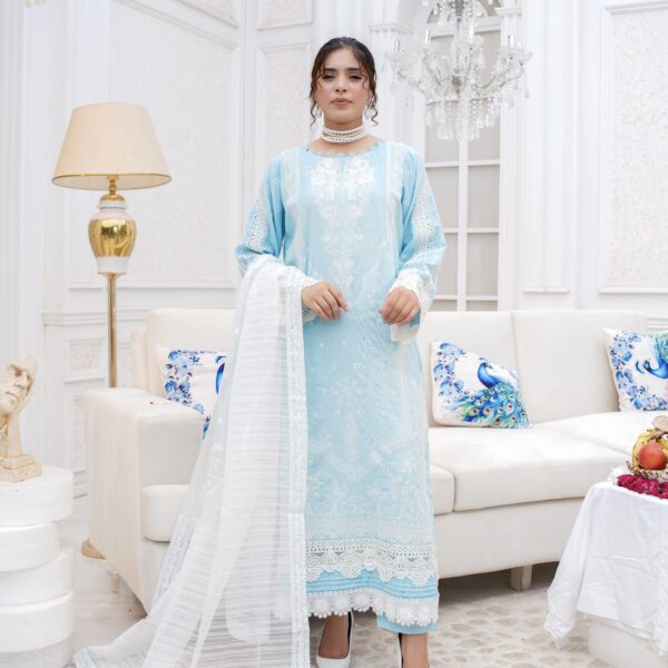Manizay Khubsoorat Shaam Premium Embroidered Karandi With Heavy Embroidered Fancy Dupatta M-04