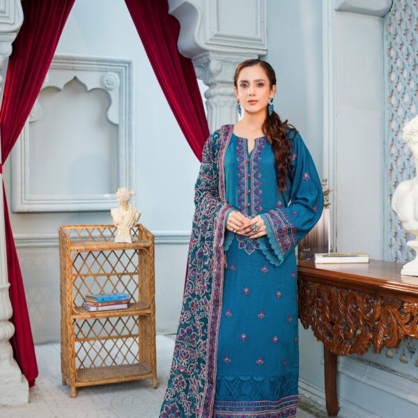 Manizay Dastaan E Noori Premium Embroidered Karandi With Heavy Embroidered Chiffon Dupatta M-04