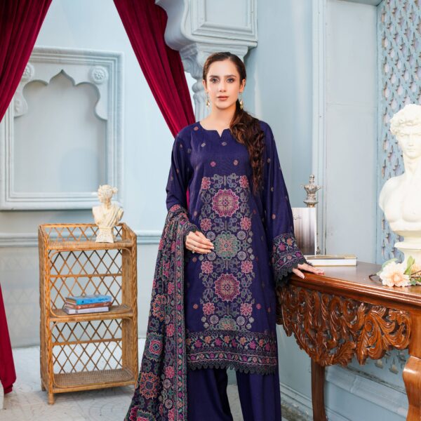Manizay Dastaan E Noori Premium Embroidered Karandi With Heavy Embroidered Chiffon Dupatta M-06