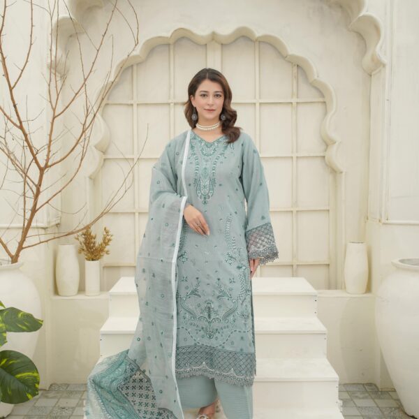 Manizay Rang E Ishq Premium Embroidered Karandi With Fancy Heavy Embroidered Dupatta M-03