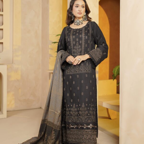 Manizay Sanghaar Premium Embroidered Dhanak With Pure Pashmina Shawl 10 Articles In One Box