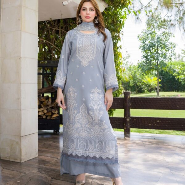 Manizay | Zauq Wholesale Bundle (8 Articles in 1 Box) | Premium Embroidered Lawn